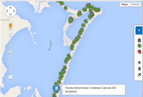 FIESTA AMERICANA CONDESA_mapa